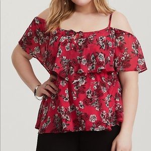Off the shoulder blouse